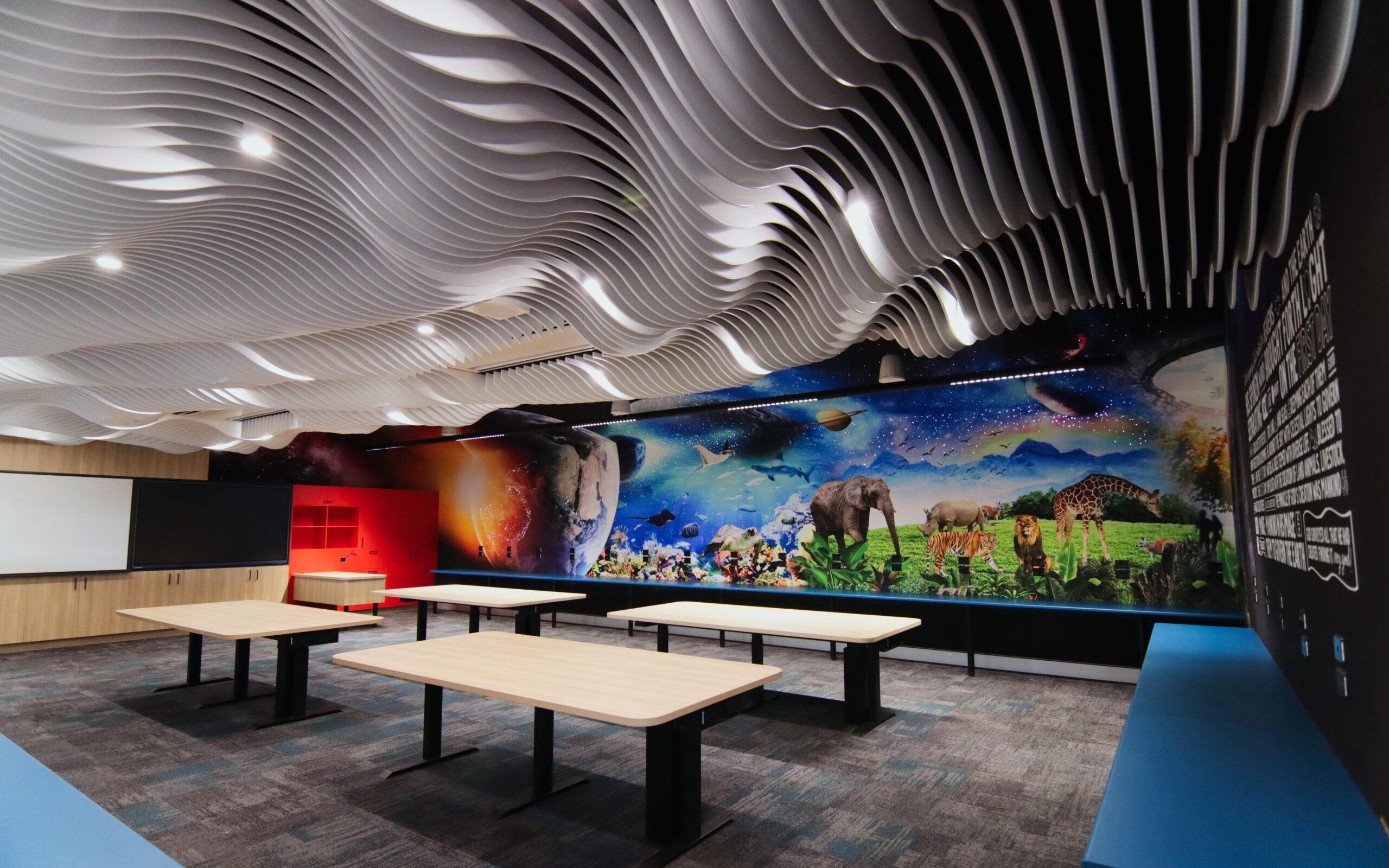 QuietPrint™ Acoustic Wall Panels for classroom noise control