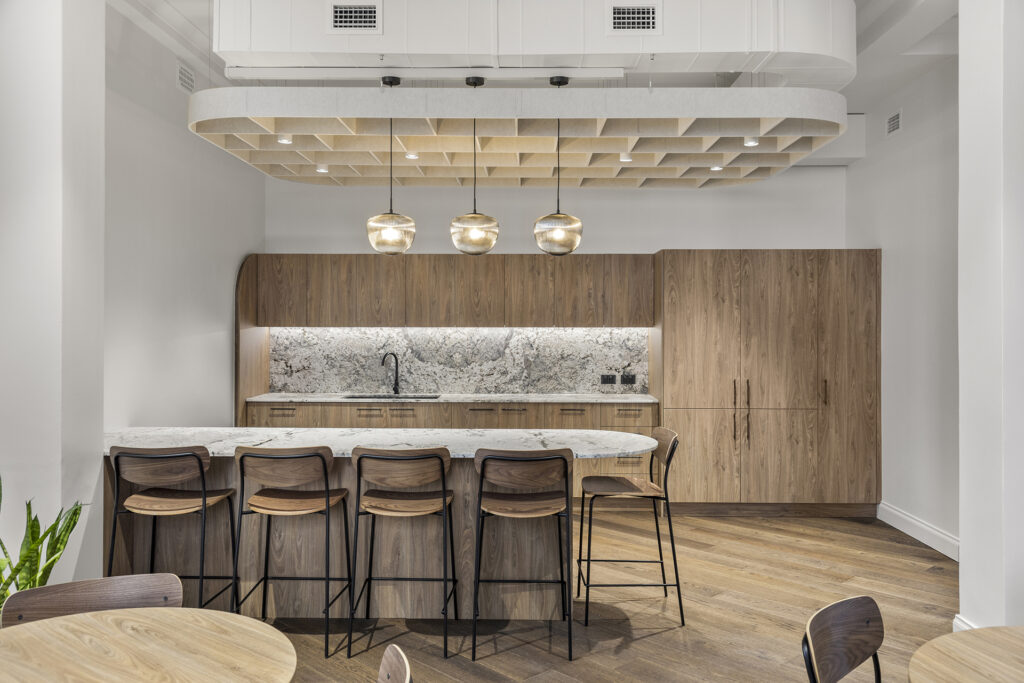Workplace acoustic design for 33 Queen Street Brisbane