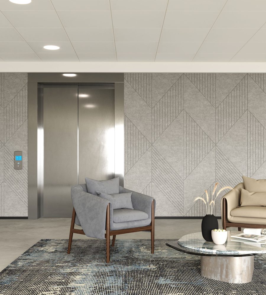 Fracture Wall Panel, Metropolis | Metal | Premier Collection