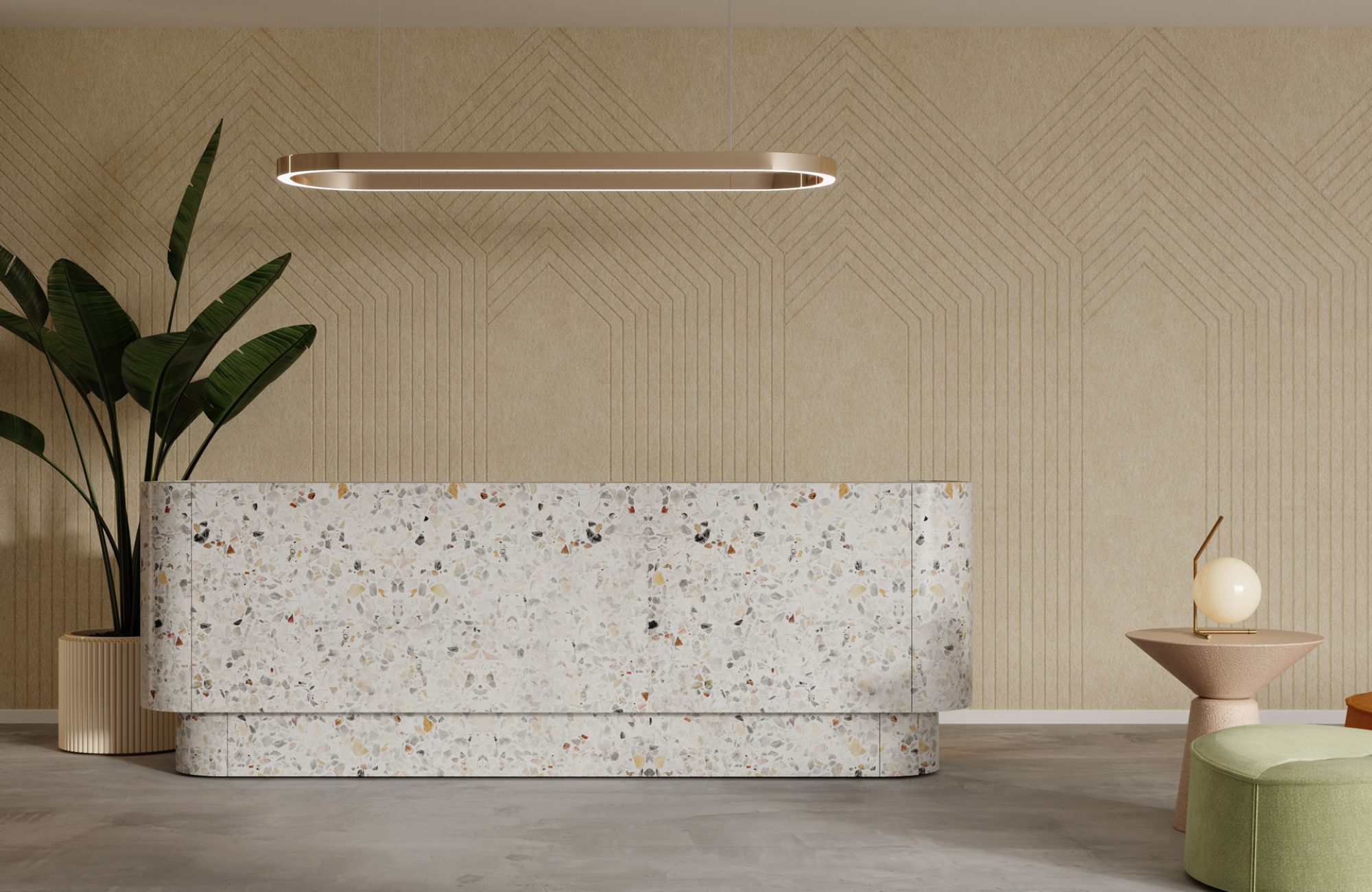 Fracture Wall Panel, Rowhouse | Pearl | Premier Collection