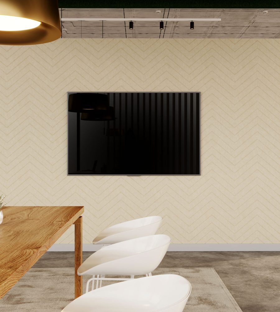Fracture Wall Panel, Chevron | Pearl | Premier Collection