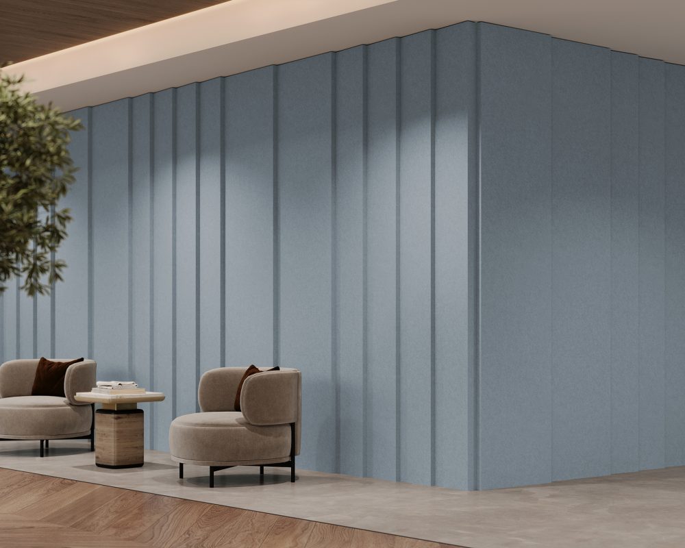 Pleat Wall Panels | Stonewash | Premier Collection