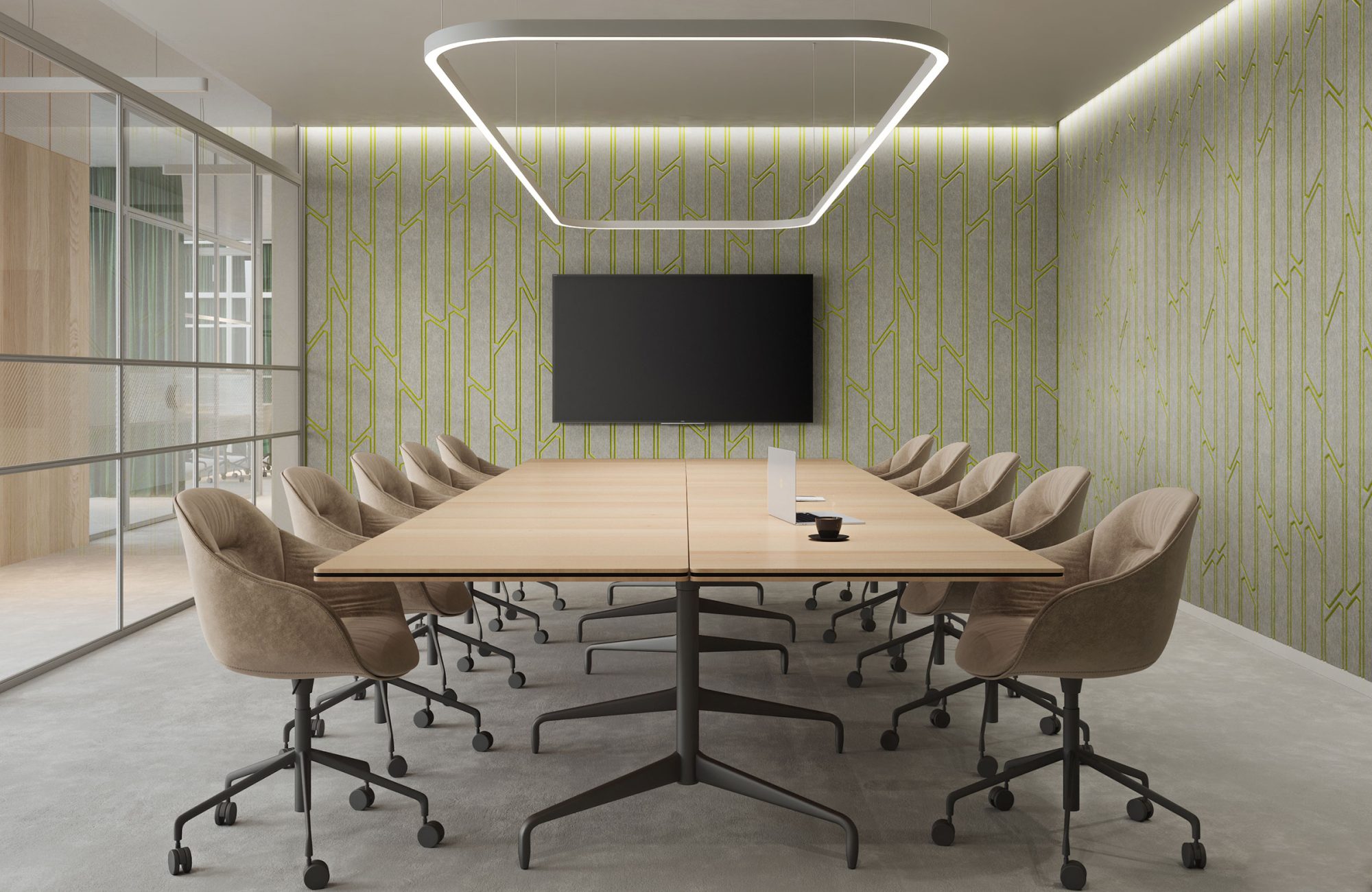 Fracture Two-Tone, Shard | Pistachio, Wasabi | Premier Collection