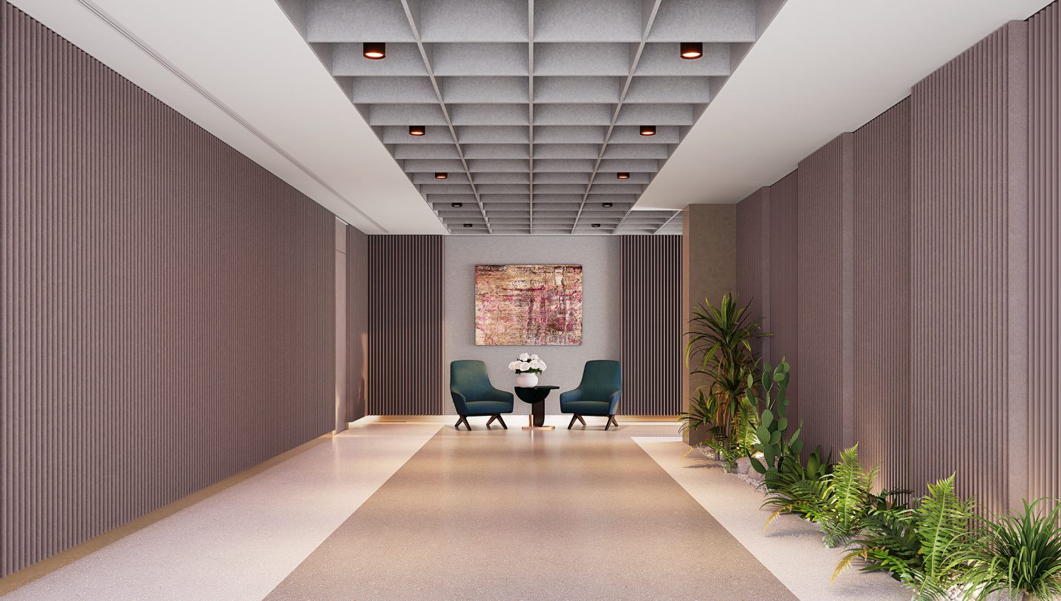 Raised Wall Panels | Amethyst | Premier Collection