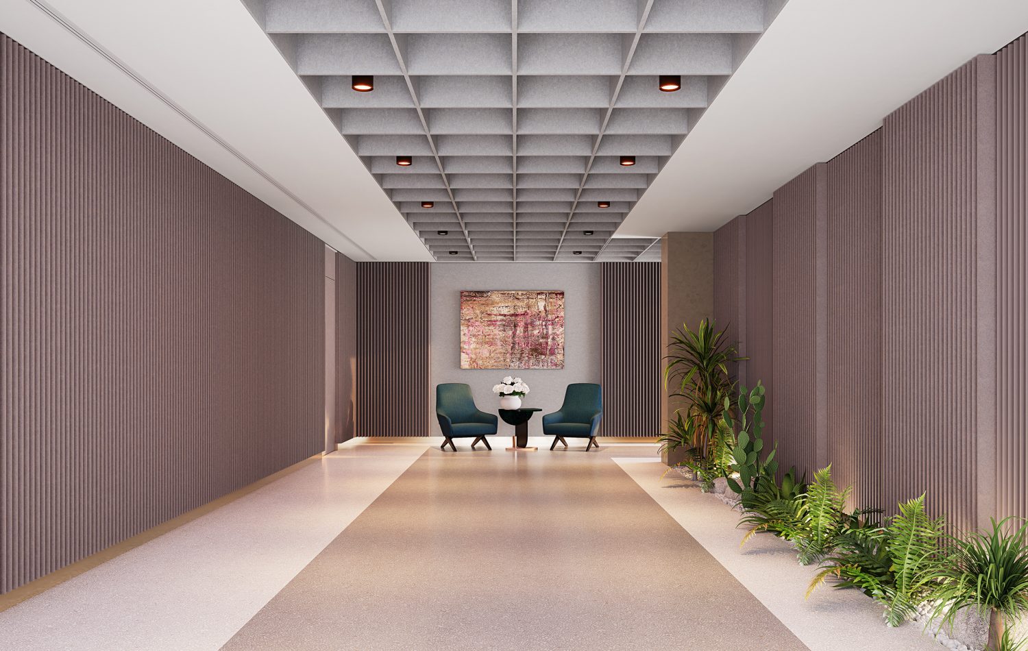 Raised Wall Panels | Amethyst | Premier Collection