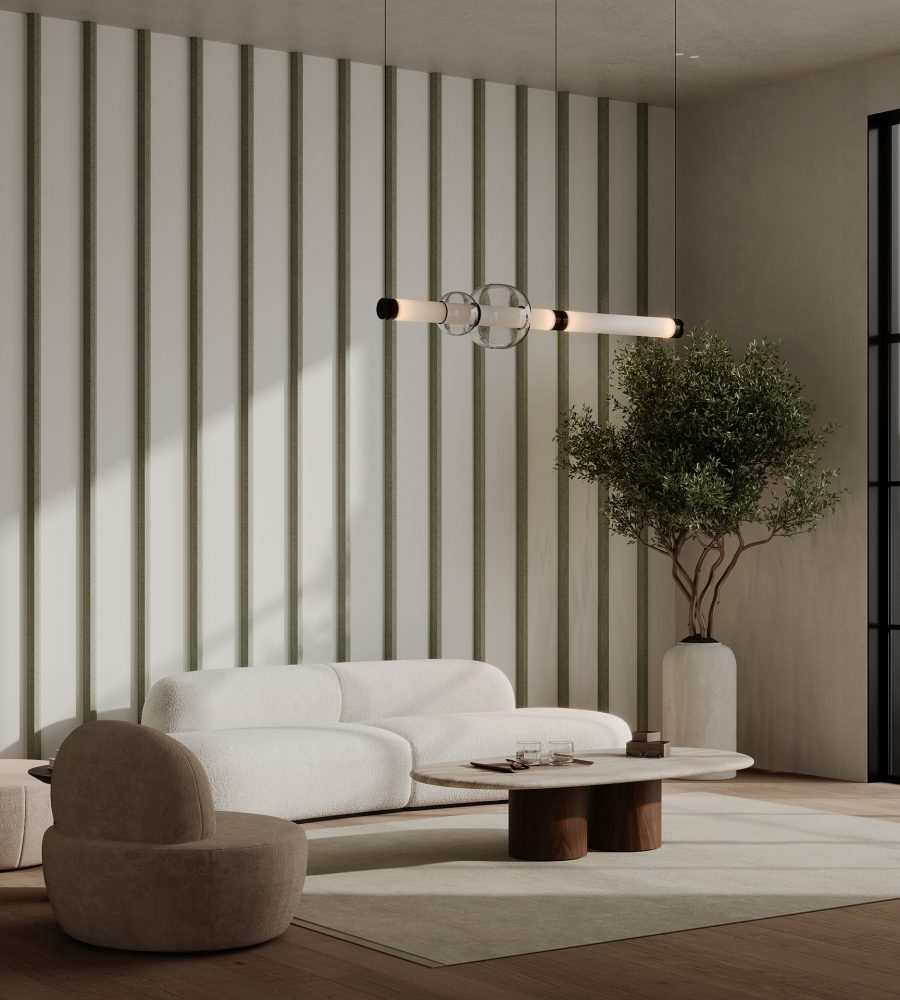 Seam, Igloo Wall Panels | Pistachio, White | Premier Collection