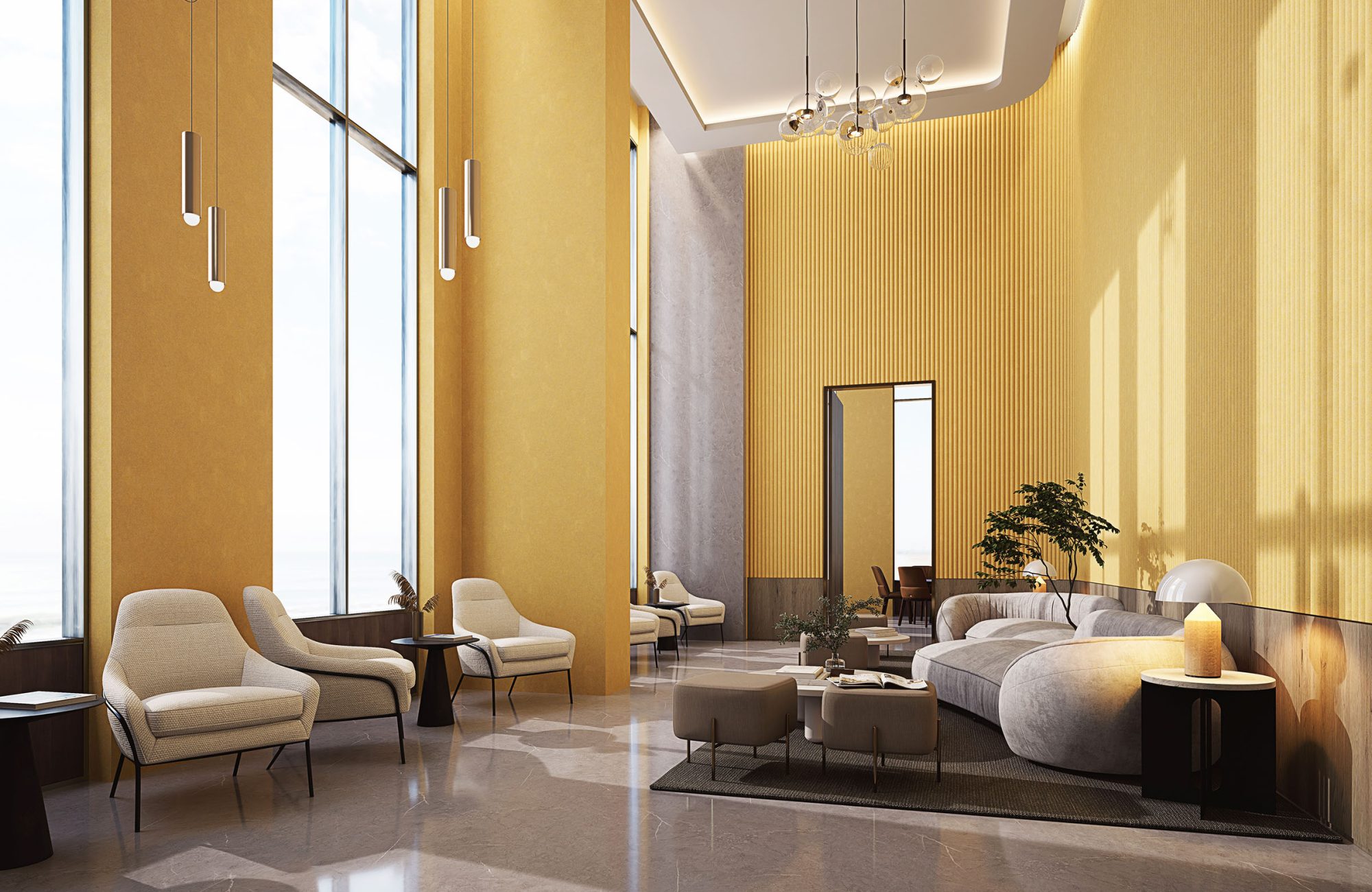 QuietForm Wall Panels, Celestial B | Wheat | Premier Collection
