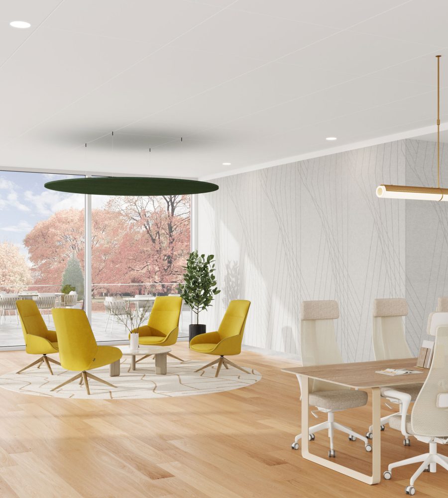 Fracture Wall Panel, Spirograph | Platinum | Premier Collection