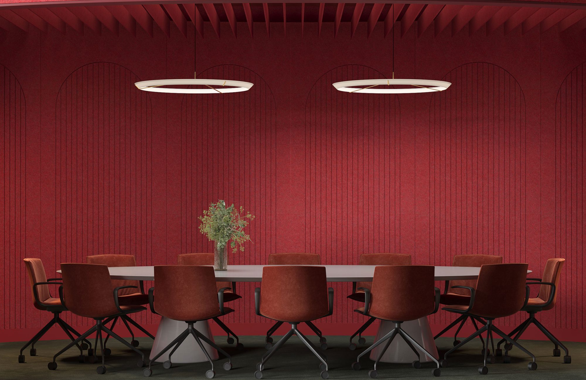 Fracture Wall Panel, Arch | Currant | Premier Collection