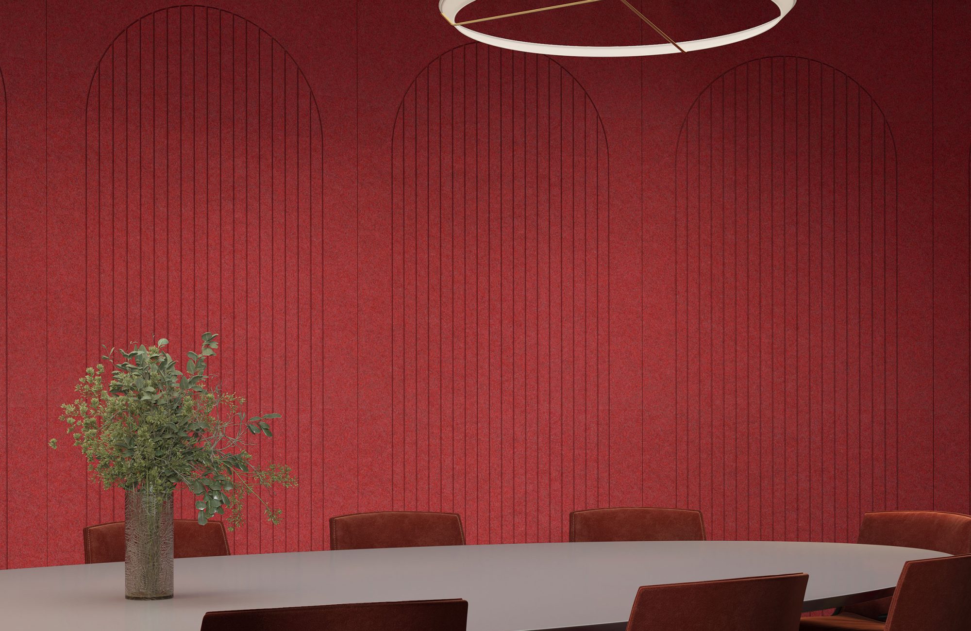 Fracture Wall Panel, Arch | Currant | Premier Collection