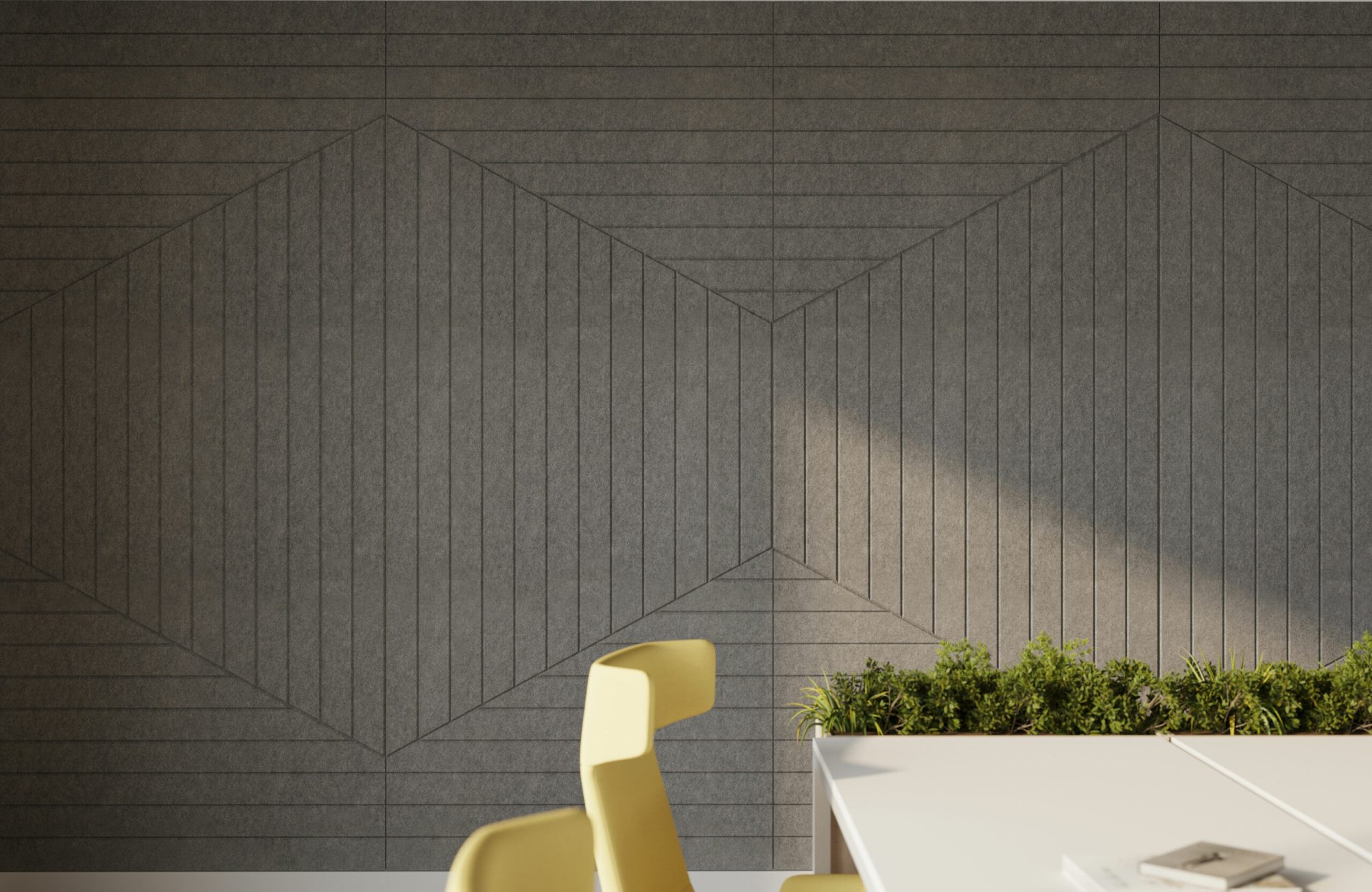 Fracture Wall Panel, Pulse | Slate | Premier Collection