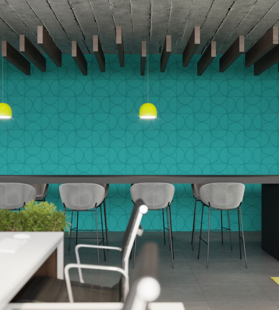 Fracture Tiles, Deco | Peacock | Premier Collection