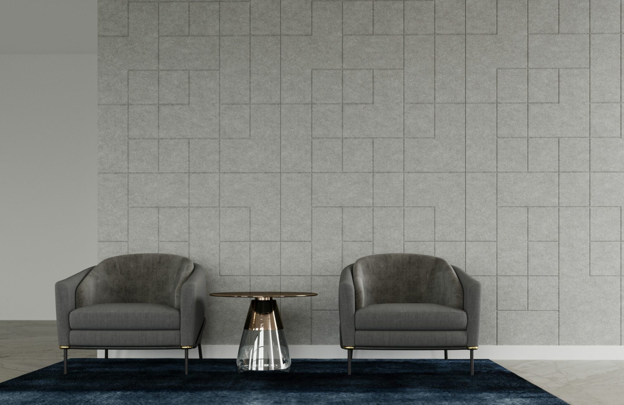 Fracture Wall Panel, Maze | Metal | Premier Collection